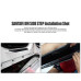 mobis side running board steps hyundai santa fe 2013-15